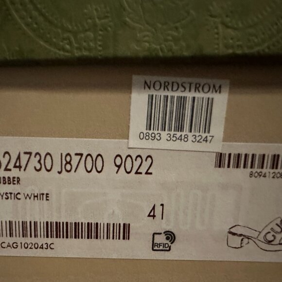 Gucci Double GG Logo Rubber Platform Block Heel Mules Slides Sandals Shoes - Picture 16 of 16